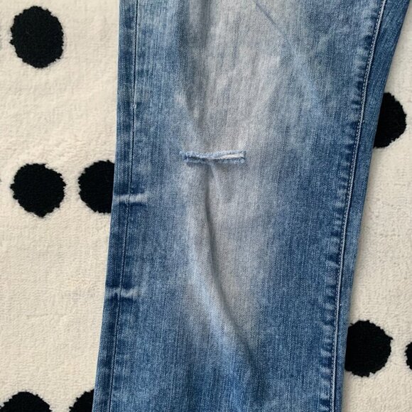 Parasuco Y2K Acid Wash Distressed Slim Straight Leg Jeans - Picture 13 of 15